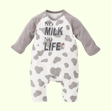 スムースモーミルク長袖プレオール