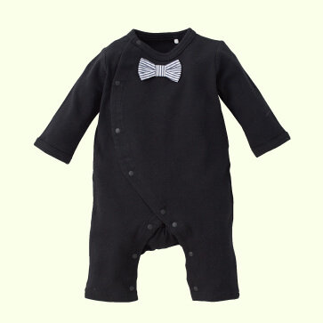 スムースシンプルタイ付き長袖プレオール