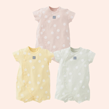 天竺水玉チケット半袖プレオール