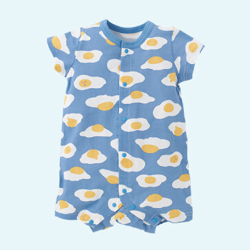 天竺サニーサイドアップ半袖プレオール