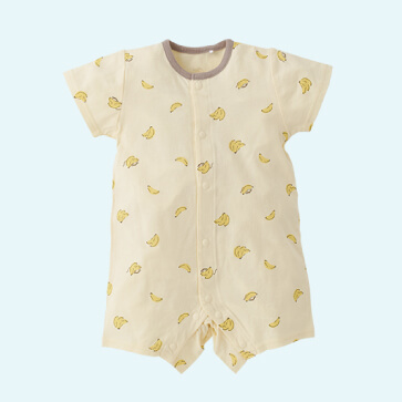 天竺バナナとおさる半袖プレオール