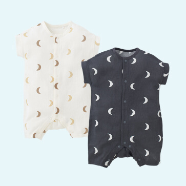 天竺シャーリングムーン半袖プレオール