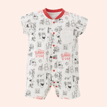 天竺半袖プレオール（クラシック・くまのプーさん）