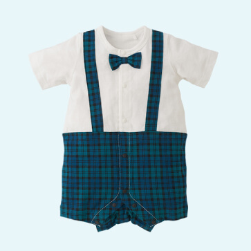 天竺フォーマルボウタイ5分袖プレオール