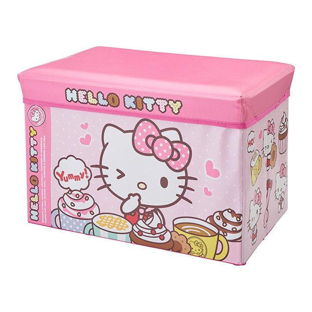 座れるおもちゃ箱 ハローキティ