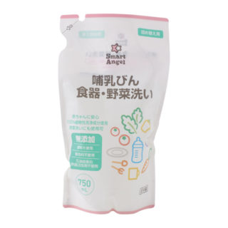 SmartAngel 哺乳びん・食器・野菜洗い 詰め替え 750ml