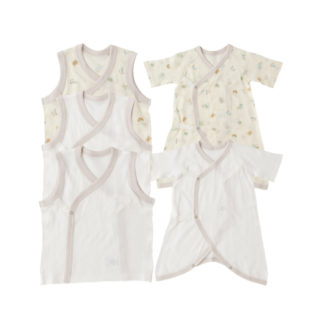 5枚組 新生児肌着セット