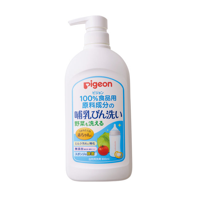 ピジョン 食品用原料成分の哺乳びん洗い本体 800ml