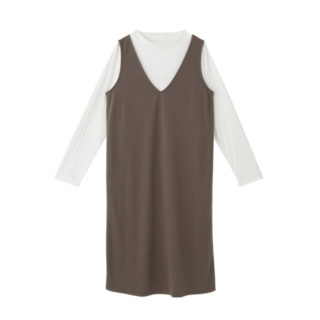 ELFINDOLL Tシャツ付きジャンスカワンピース