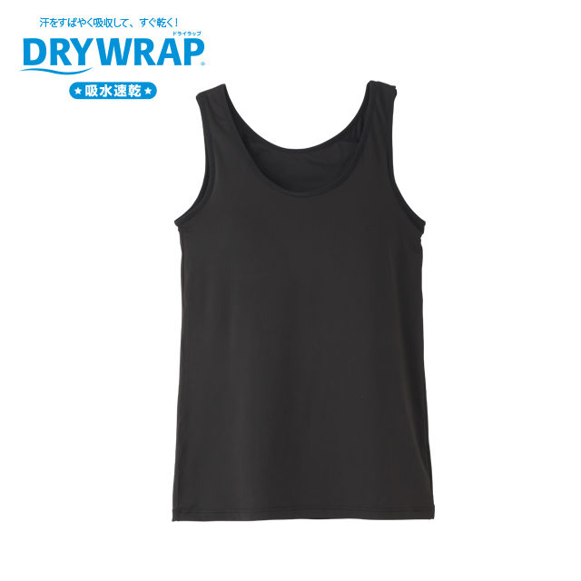 DRYWRAP モールドカップ付タンクトップ