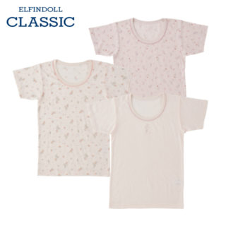 ELFINDOLL CLASSIC 3枚組 半袖インナー