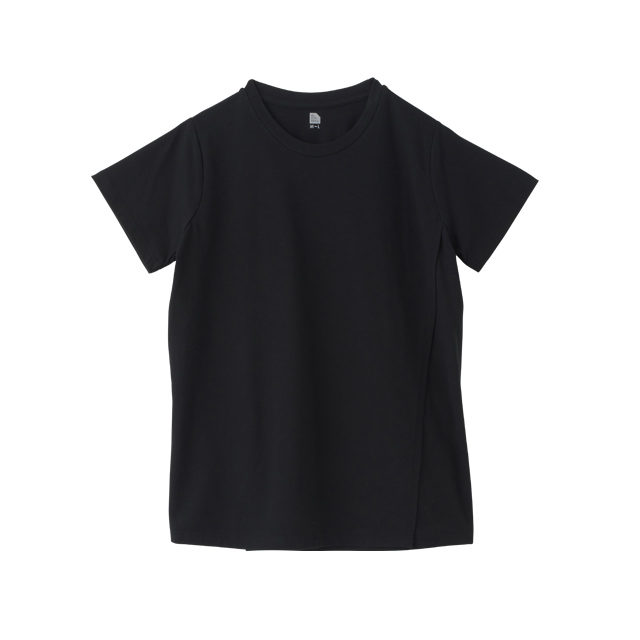 半袖フロントスリットTシャツ