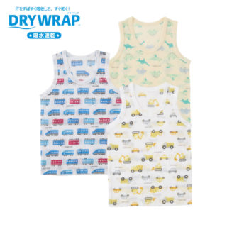 DRYWRAP 3枚組 ランニングインナー