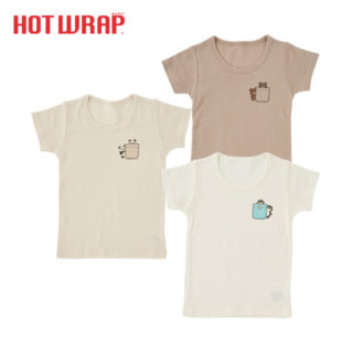 綿HOTWRAP 3枚組 半袖インナー