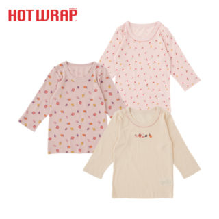 綿HOTWRAP 3枚組 長袖インナー