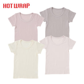 綿HOTWRAP 4枚組 半袖インナー