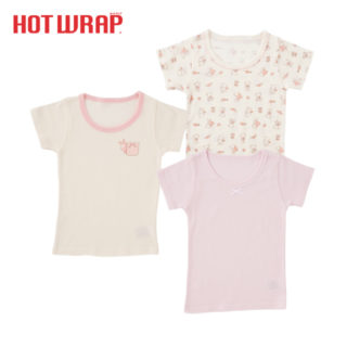 綿HOTWRAP 3枚組 半袖インナー