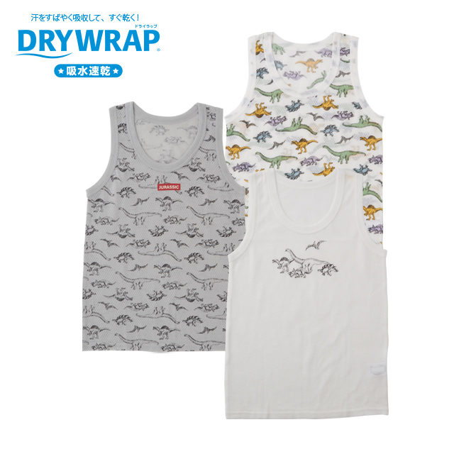DRYWRAP 3枚組 ランニングインナー