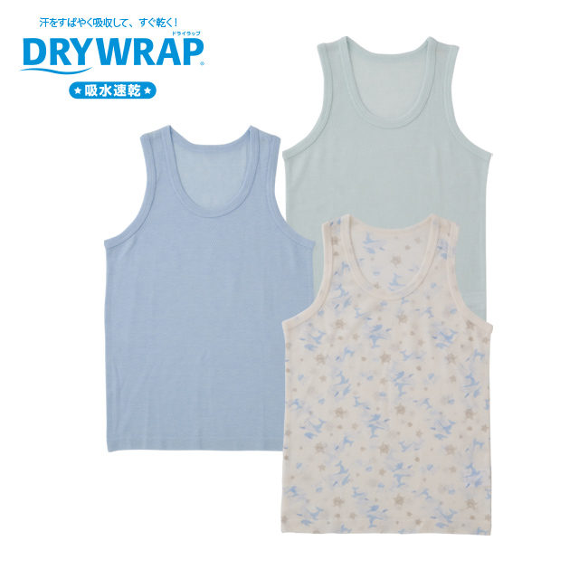 DRYWRAP 3枚組 ランニングインナー