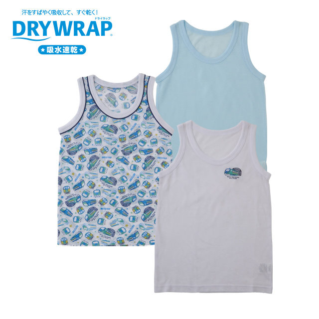 DRYWRAP 3枚組 ランニングインナー