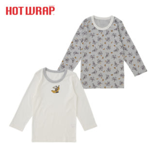 綿HOTWRAP 2枚組 長袖インナー