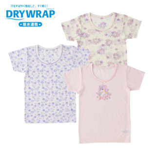 DRYWRAP 3枚組 半袖インナー