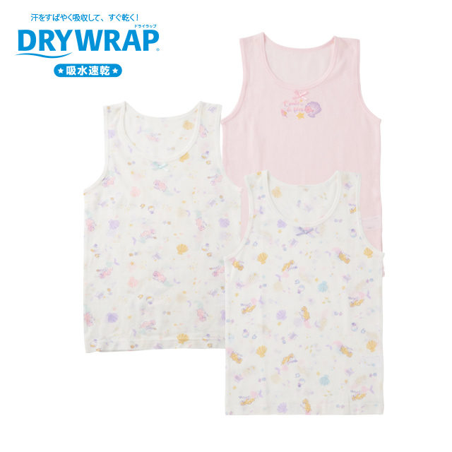 DRYWRAP 3枚組 タンクトップインナー