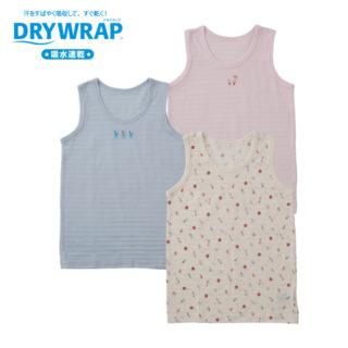 DRYWRAP 3枚組 タンクトップインナー
