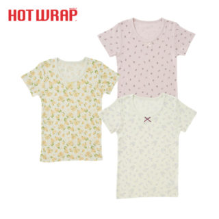 綿HOTWRAP 3枚組 半袖インナー