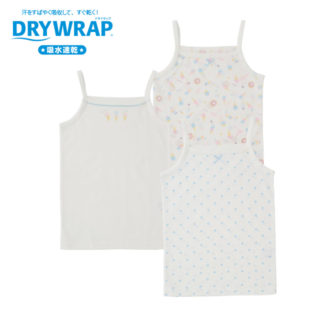 DRYWRAP 3枚組 キャミソールインナー