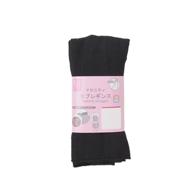 綿混お腹メッシュリブレギンス