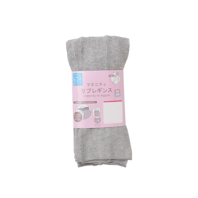綿混お腹メッシュリブレギンス