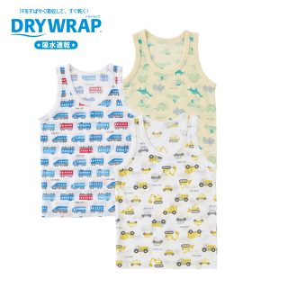 ELFINDOLL DRY WRAP 3枚組 ランニングインナー