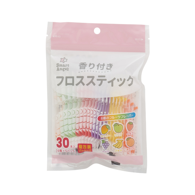 香り付きフロススティック 30本入