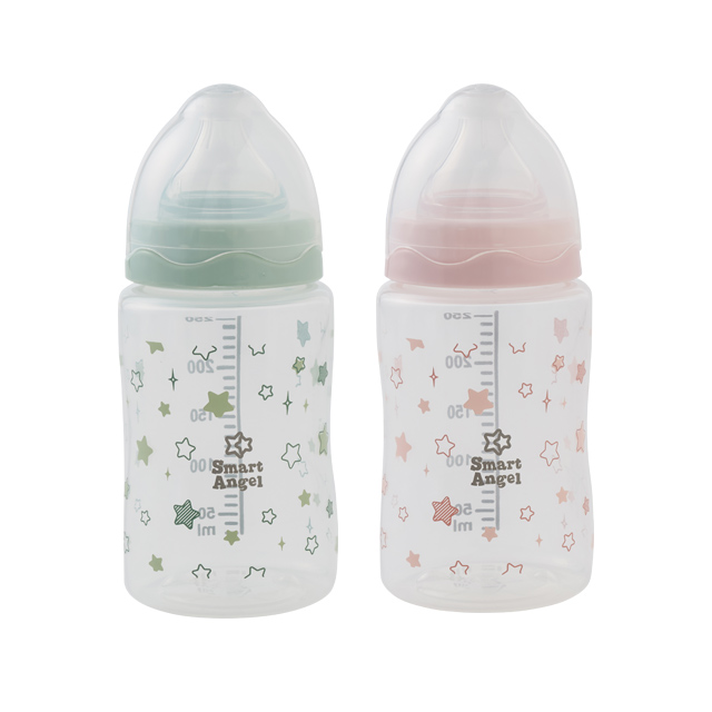 広口哺乳びん 2本組 スター