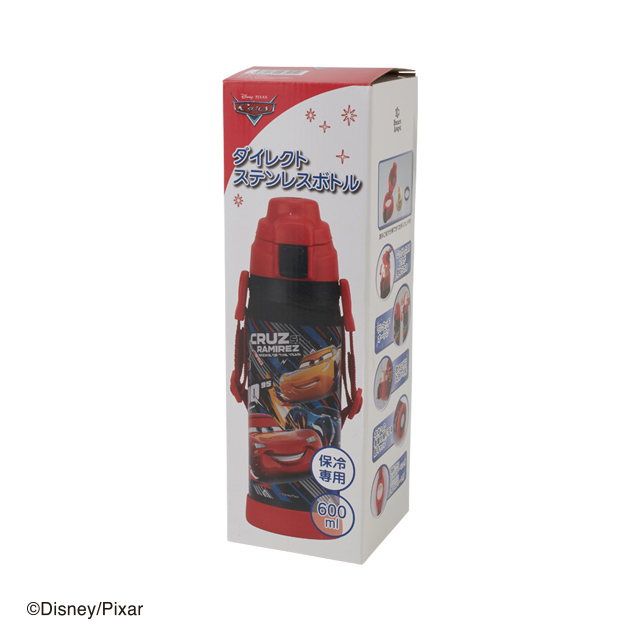 ダイレクトステンレスボトル 600ml カーズ