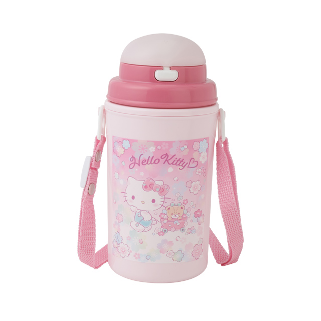 抗菌ストロー保冷水筒 キティ