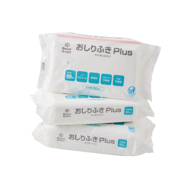 おしりふきPlus 80枚 3P