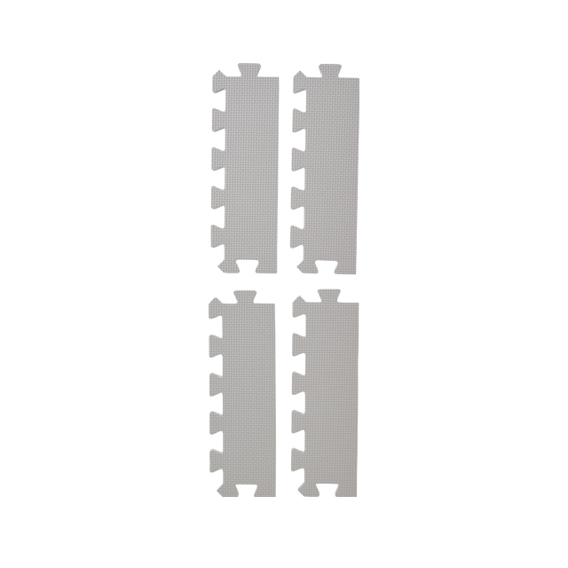 グレー色の抗菌外枠 直線部用 4枚入