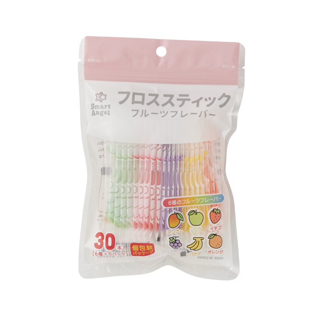 フロススティック フルーツフレーバー 30P