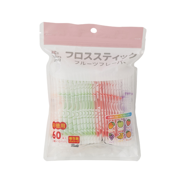 フロススティック フルーツフレーバー 60P