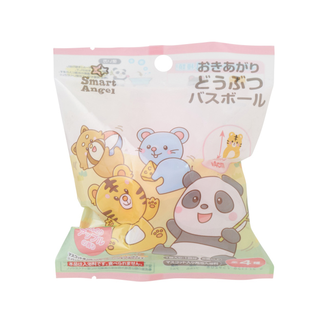 バスボールおきあがりどうぶつ