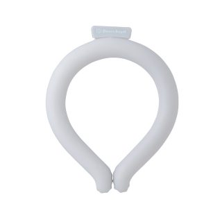 SmartAngel クールネックリング ライトグレー M