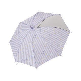 SmartAngel グラスファイバー傘 ユニコーンストライプ柄 50cm