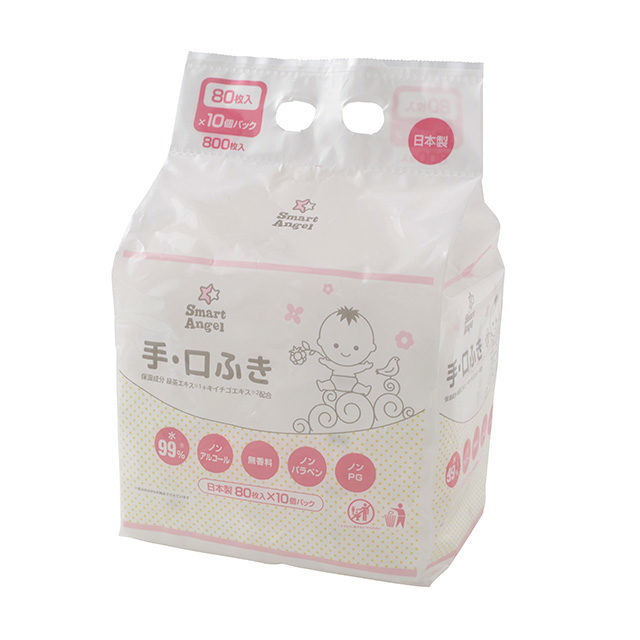 SmartAngel おでかけおしりふき 30枚入×3個パック | 西松屋