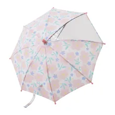 グラスファイバー傘 レトロフラワー柄