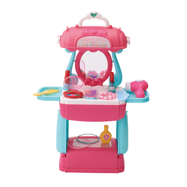 [非売品]LA MER ドレッサー コスメ／ジュエリーボックス　布袋付き 非売品]LA MER ドレッサー コスメ／ジュエリーボックス 布袋付き