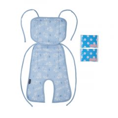 Smart Angel チャイルドシート用クッション グレー